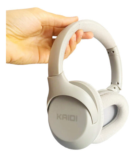 Fone De Ouvido Bluetooth Kaidi Kd-754 Som Estereo Branco
