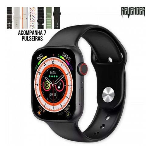 Smartwatch Revenger Rg W63 Preto