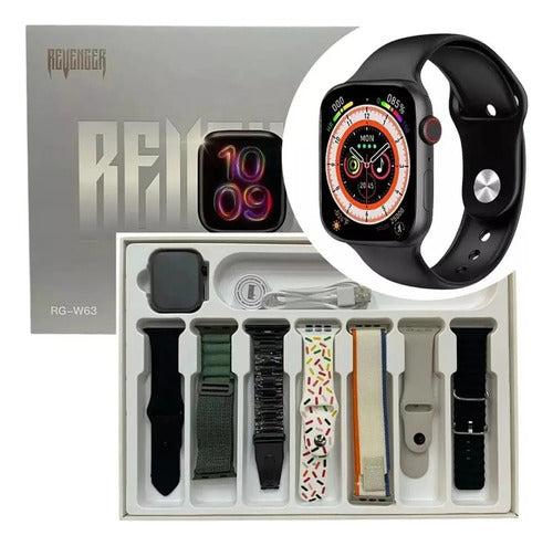 Smartwatch Revenger Rg W63 Preto
