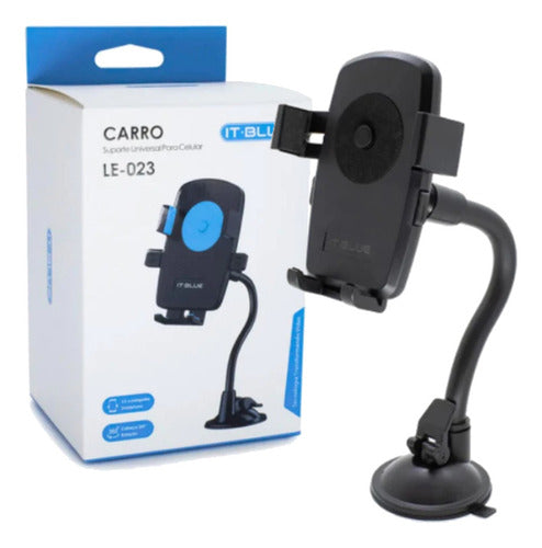 Suporte De Carro Gps It.blue Le-023 Com Trava Anti Queda