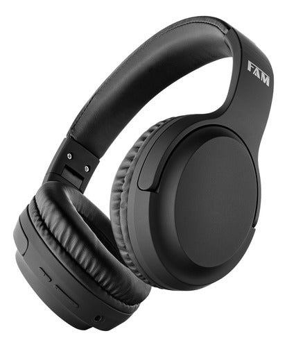 Fone De Ouvido Sem Fio A067 Da Fam Preto Bateria De 40 Horas