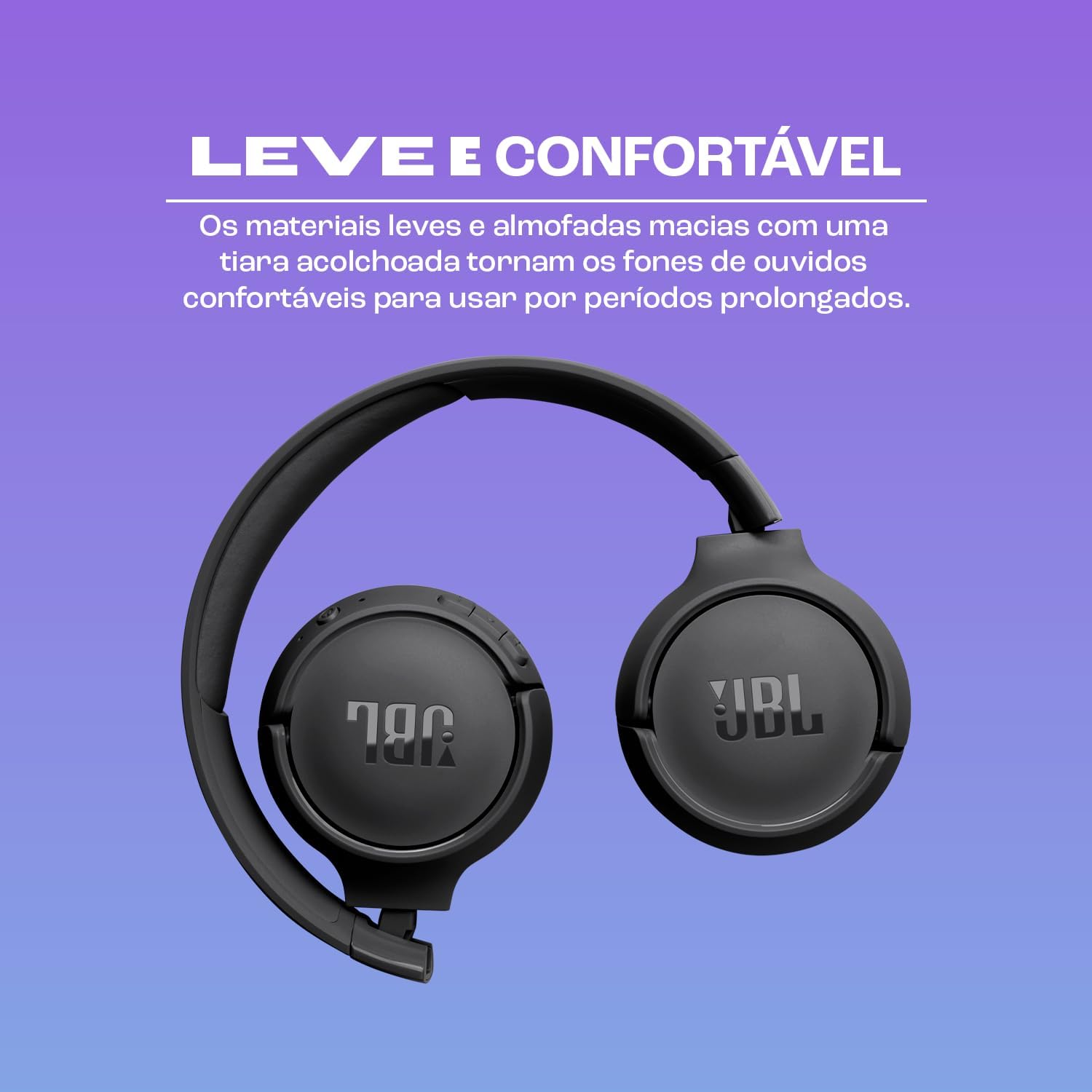 Headset JBL TUNE 520 Preto