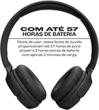 Headset JBL TUNE 520 Preto