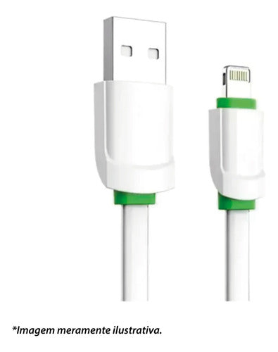 Cabo Usb Lightning Oberon 1m Para iPhone iPad iPod 4.8a